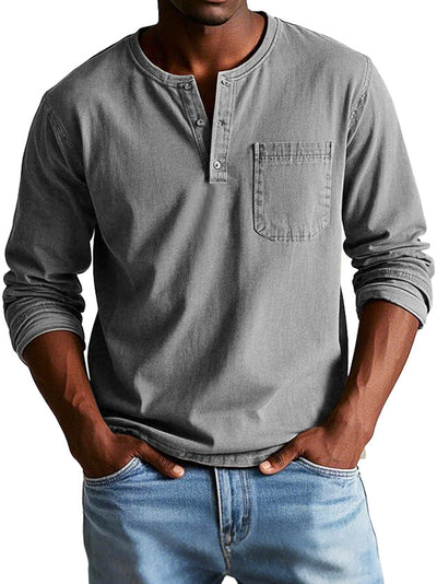 Easton™ | Vintage Langærmet T-shirt