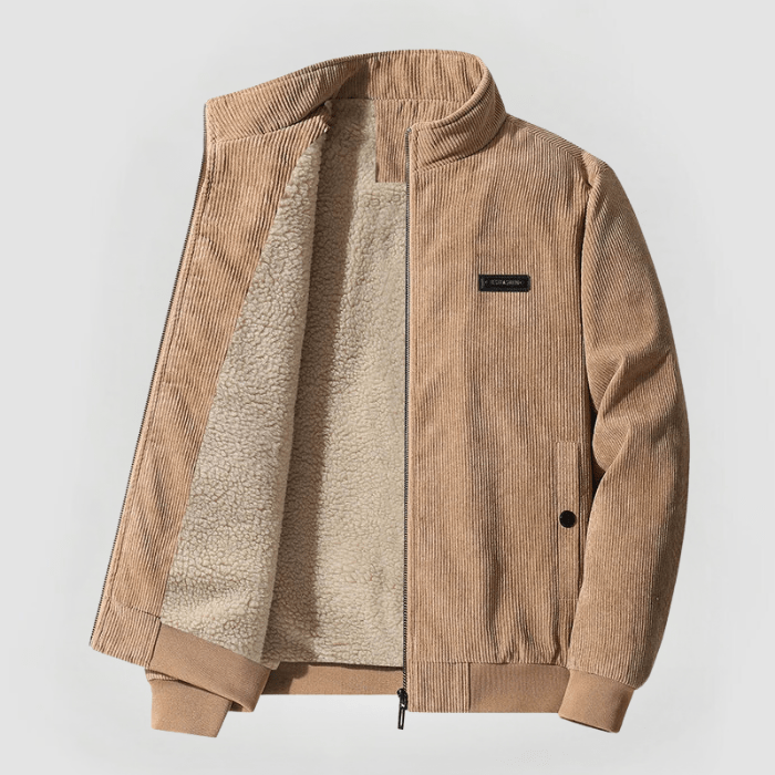 Finley · CORD-JAKKE MED FLEECE-FOR