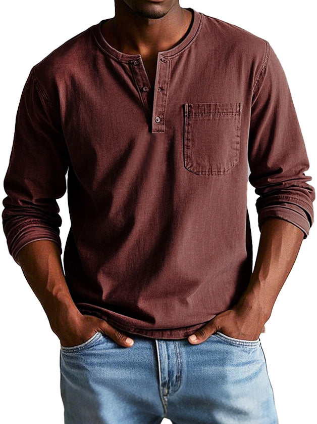 Easton™ | Vintage Langærmet T-shirt