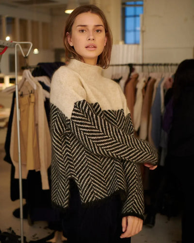 Gia™ - Luksus Cashmere Rullekrave Sweater