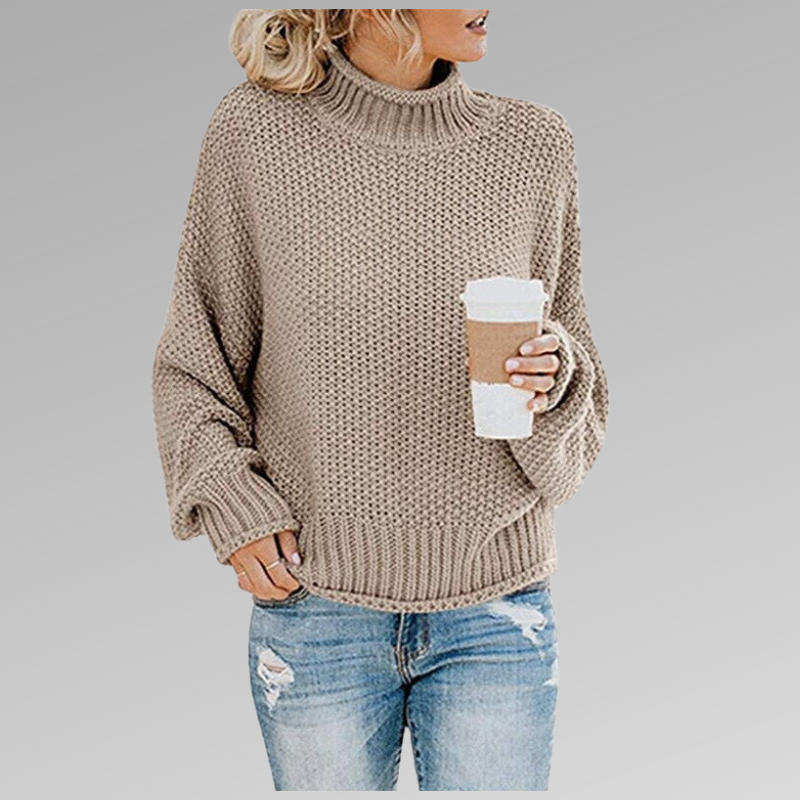 Braelyn | Pullover med høj krave