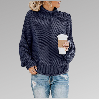 Braelyn | Pullover med høj krave