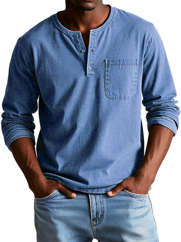 Easton™ | Vintage Langærmet T-shirt