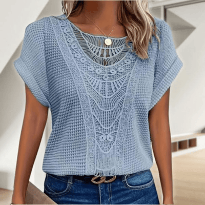 Liva™ | Elegant, Ibiza-inspireret bluse