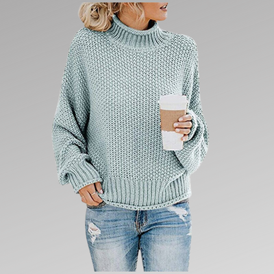 Braelyn | Pullover med høj krave