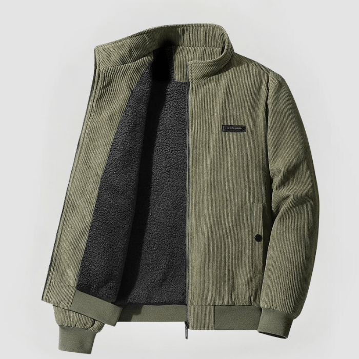 Finley · CORD-JAKKE MED FLEECE-FOR