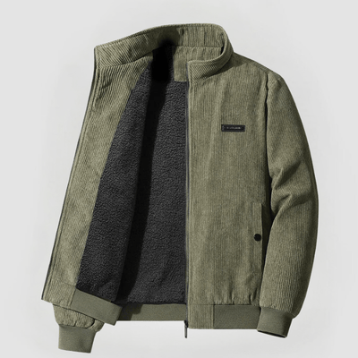 Finley · CORD-JAKKE MED FLEECE-FOR