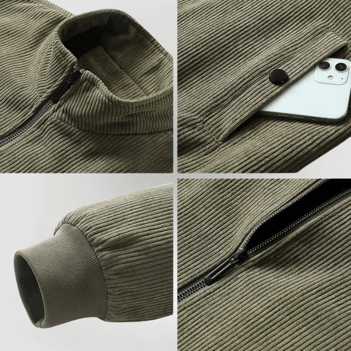 Finley · CORD-JAKKE MED FLEECE-FOR