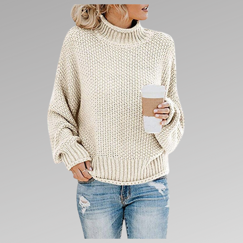 Braelyn | Pullover med høj krave