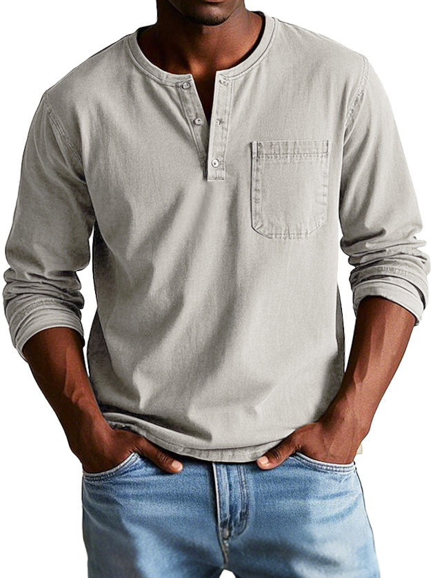 Easton™ | Vintage Langærmet T-shirt