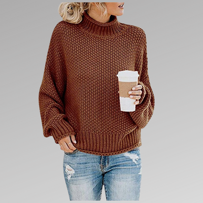 Braelyn | Pullover med høj krave
