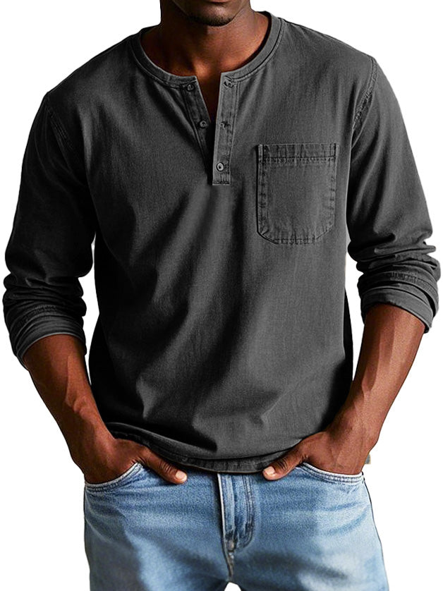 Easton™ | Vintage Langærmet T-shirt