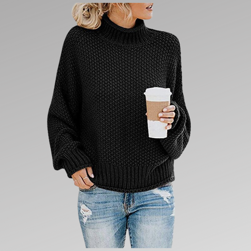 Braelyn | Pullover med høj krave