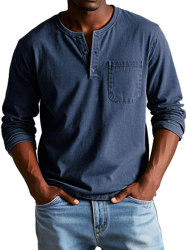 Easton™ | Vintage Langærmet T-shirt