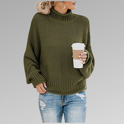 Braelyn | Pullover med høj krave