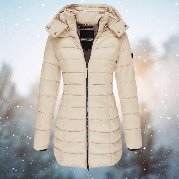 Ekstra varm & quilted dame vinterjakke