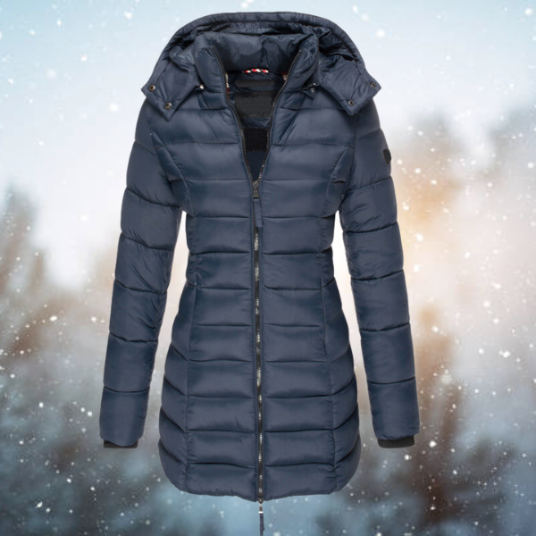 Ekstra varm & quilted dame vinterjakke