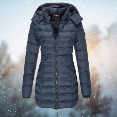 Ekstra varm & quilted dame vinterjakke