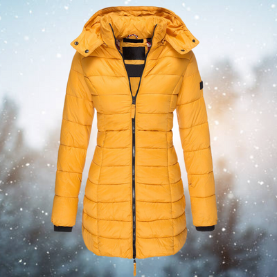 Ekstra varm & quilted dame vinterjakke