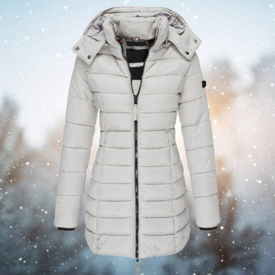 Ekstra varm & quilted dame vinterjakke
