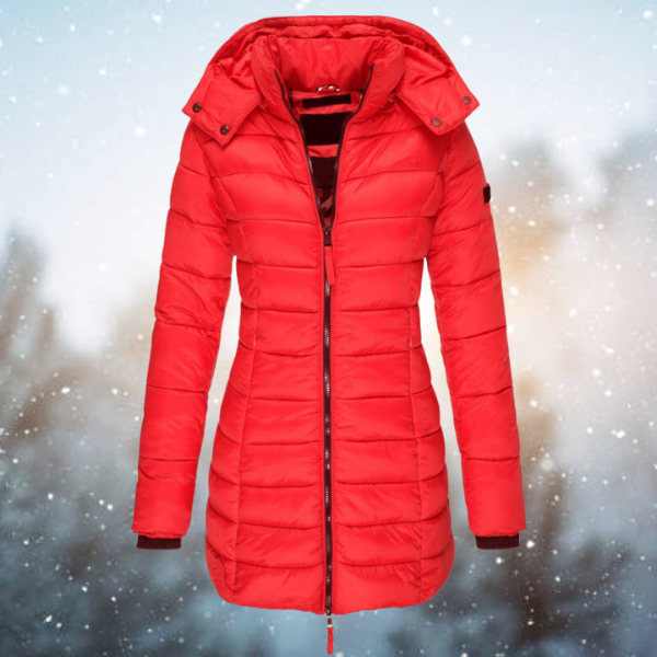 Ekstra varm & quilted dame vinterjakke