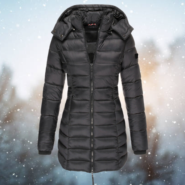 Ekstra varm & quilted dame vinterjakke