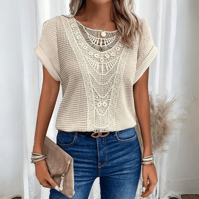Liva™ | Elegant, Ibiza-inspireret bluse