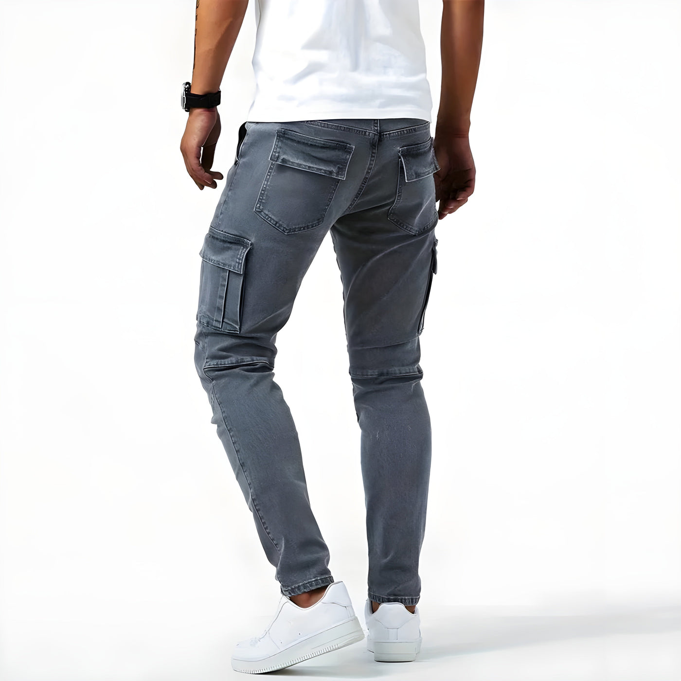 Samuel™ | Stretch Denim Cargo-Bukser
