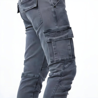 Samuel™ | Stretch Denim Cargo-Bukser