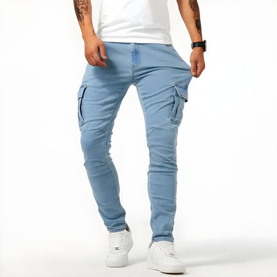 Samuel™ | Stretch Denim Cargo-Bukser