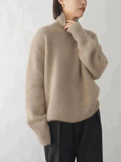 Isabella - Høj Krave i Cashmere