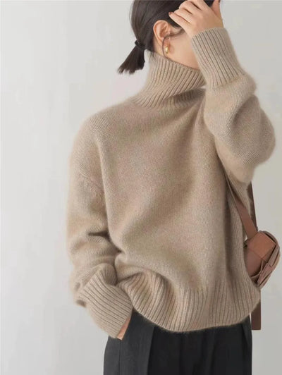 Isabella - Høj Krave i Cashmere