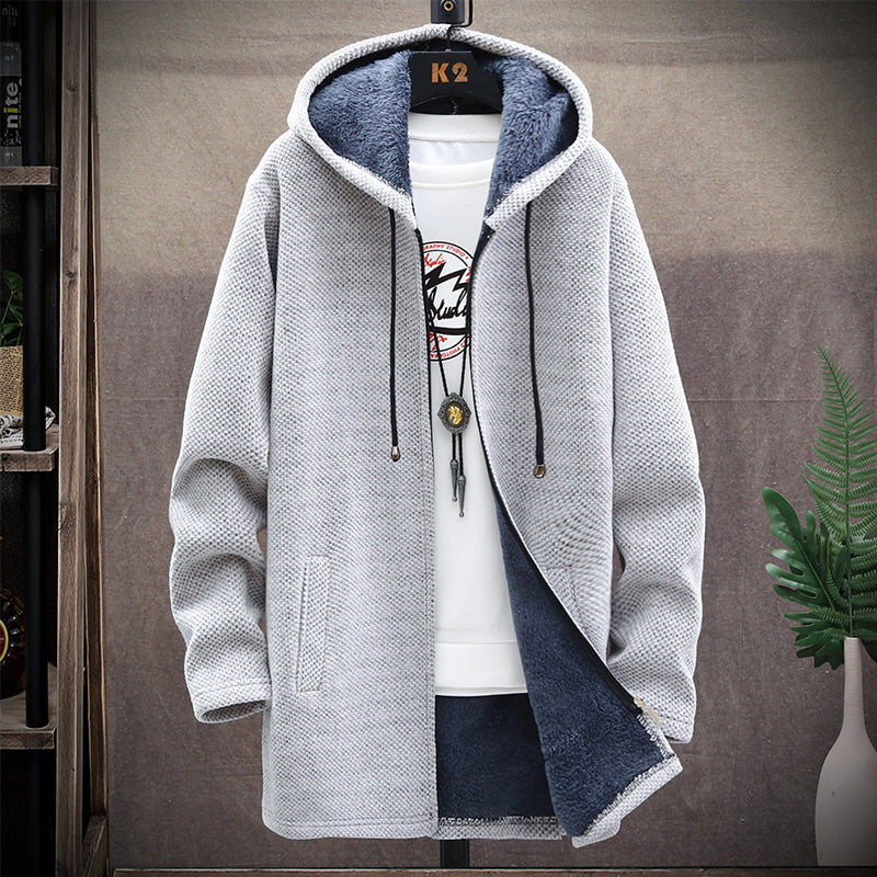 Braxton | Oversized hoodie med lynlås
