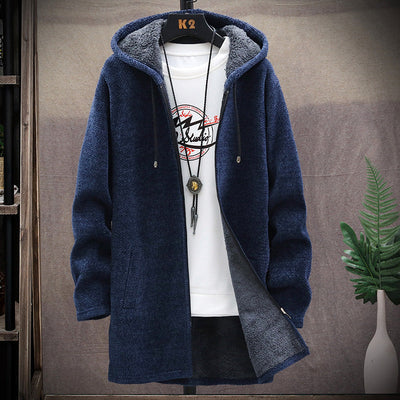 Braxton | Oversized hoodie med lynlås