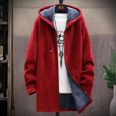 Braxton | Oversized hoodie med lynlås