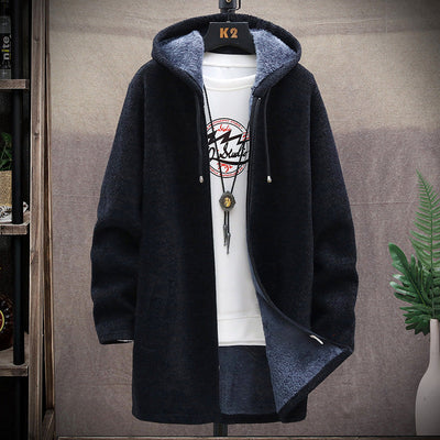 Braxton | Oversized hoodie med lynlås