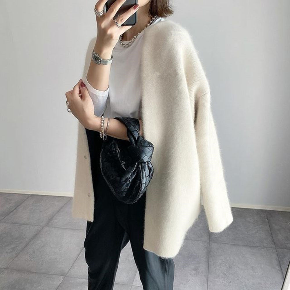Chloé™ - Elegant Cashmere-Cardigan