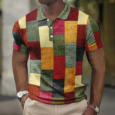 Armin™ | Trykt stilfuld polo-shirt i flere farver