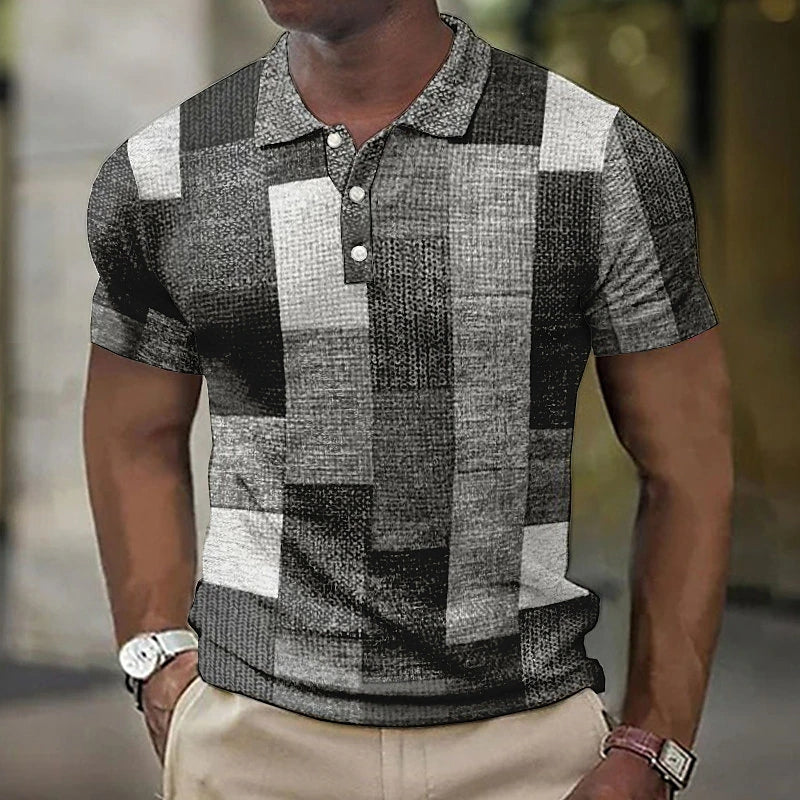 Armin™ | Trykt stilfuld polo-shirt i flere farver