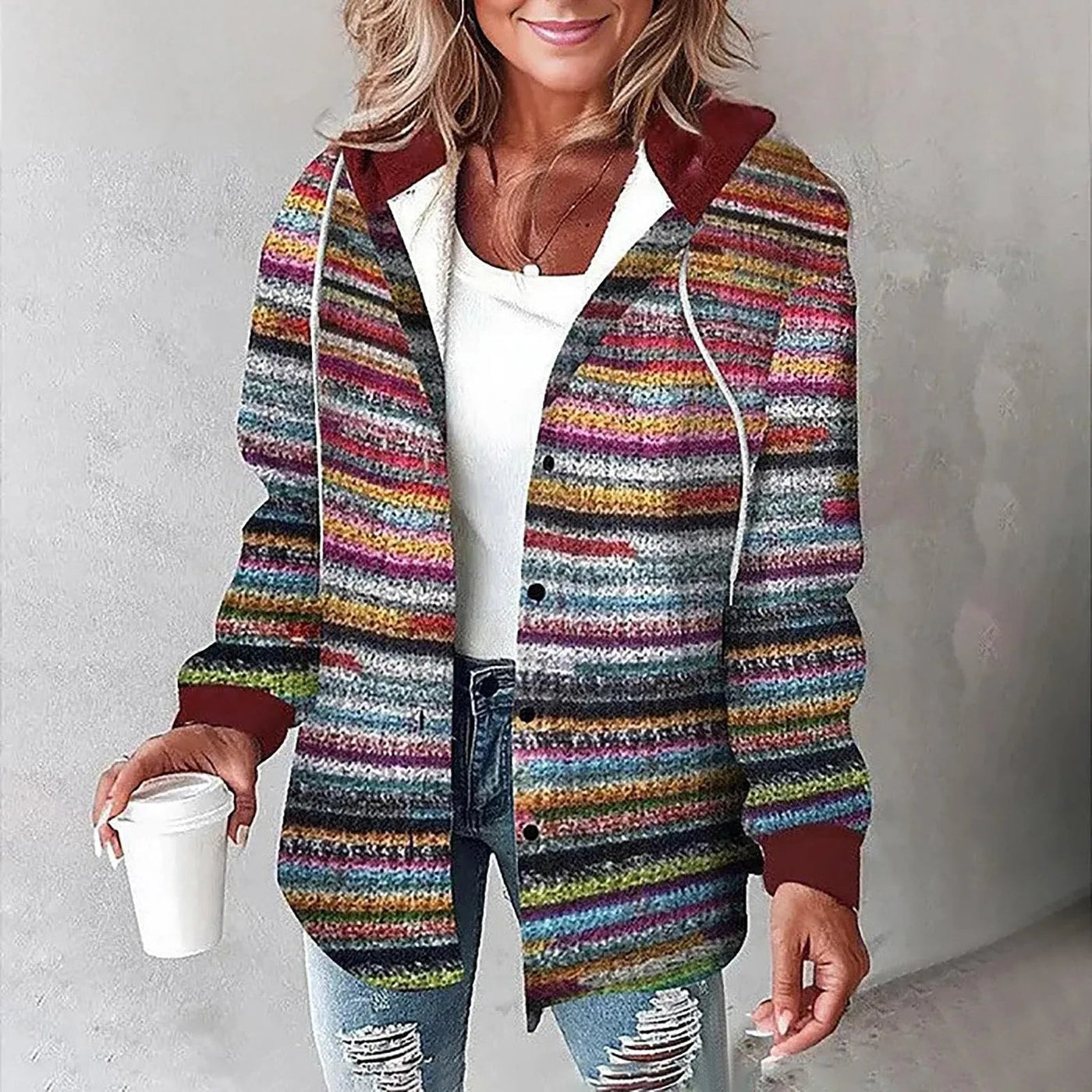 Jemima™ | Dame Knapternet Jakke