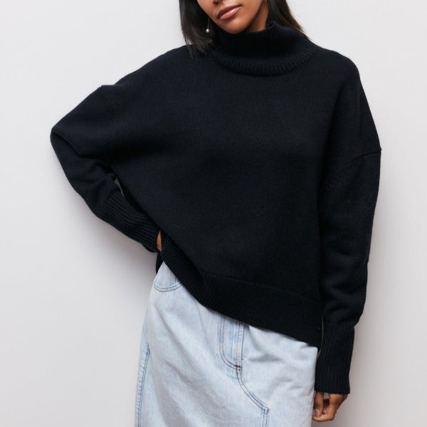 Avery™ - Pullover med høj krave