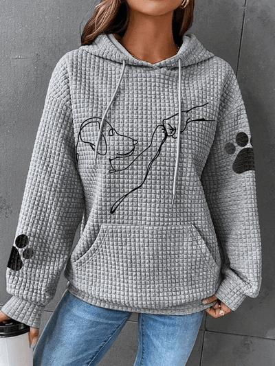 Behagelig og varm hoodie