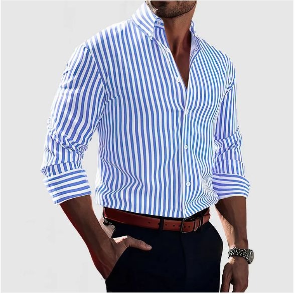 Smith™ | Stribet Confidence Skjorte