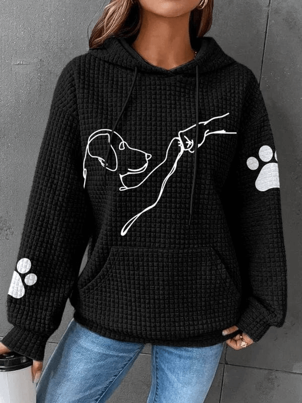 Behagelig og varm hoodie