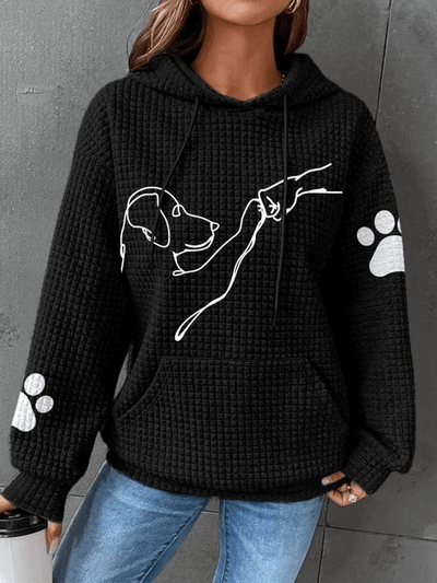 Behagelig og varm hoodie