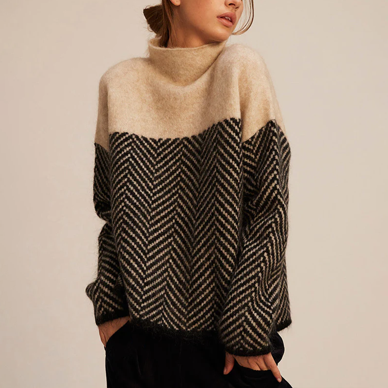 Gia™ - Luksus Cashmere Rullekrave Sweater