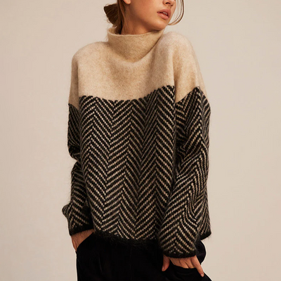 Gia™ - Luksus Cashmere Rullekrave Sweater