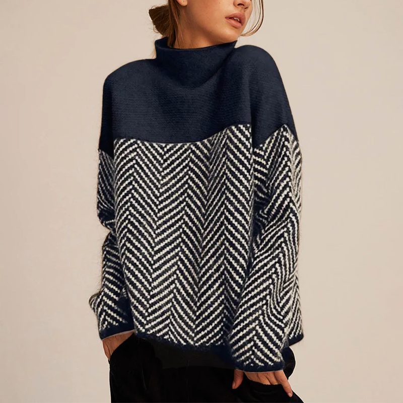Gia™ - Luksus Cashmere Rullekrave Sweater