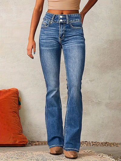 Aya™ | Højtaljede flared jeans