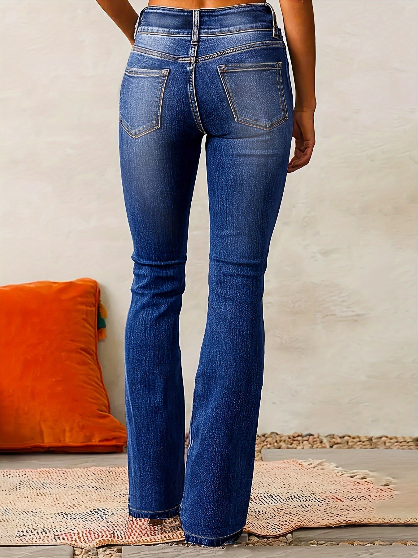 Aya™ | Højtaljede flared jeans